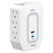 ROYU 6-Gang Adapter with Night Light & USB (Type A+C) Charging Ports RWA102 RWA103 – IHT | BUILDMATE