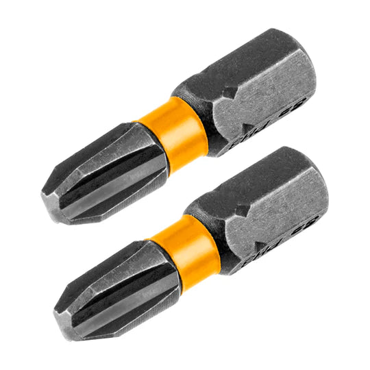 INGCO Impact Screwdriver Bits PH3x25MM 2pcs SDBIM71PH325 IHT