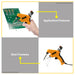 BUILDMATE Ingco 90W Electric Soldering Gun Set with Solder Feeder Fast Heating Iron Gun SI016732 IHT