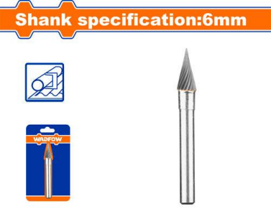 WADFOW Tungsten Carbide Rotary Burrs for Metal, Wood, Plastic Shaping WHT - BUILDMATE