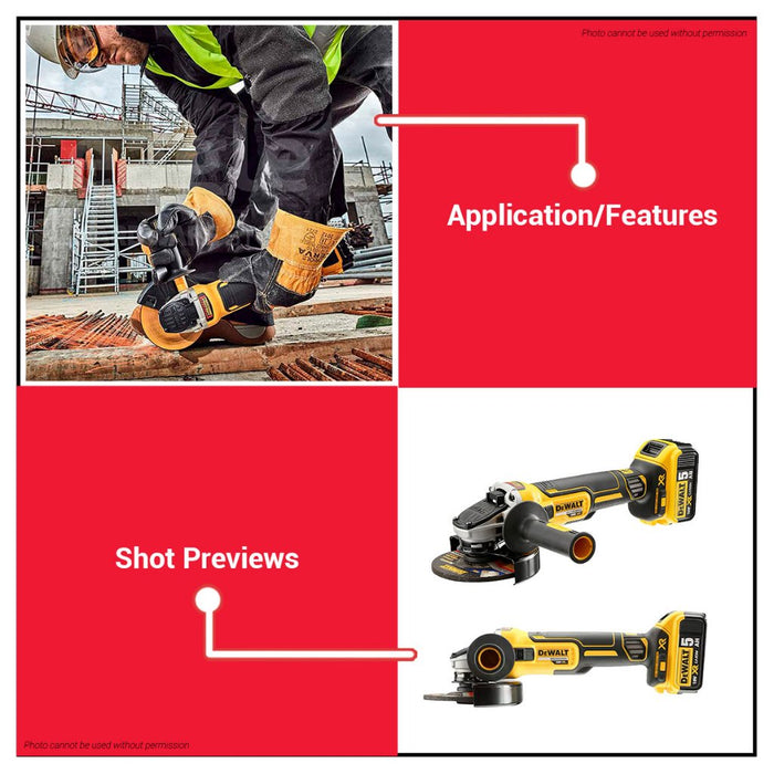 Buildmate x DEWALT 20V Max Atomic Cordless Impact Driver Kit 205Nm w/ 2.0Ah DCF850D2A-B