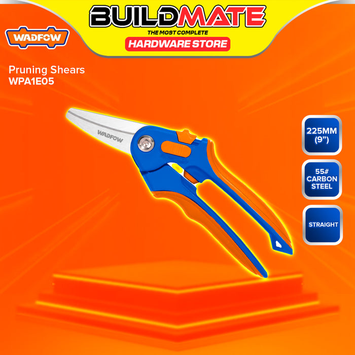 BUILDMATE Wadfow Pruning Shear 8.5" / 9" Gardening Clippers Pruner Scissor Secateurs Shears Pruning Hand Tools WPA1E05 / WPA1E06 - WHT