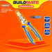 BUILDMATE Wadfow High Leverage Long Nose Pliers 6"- 8" Inch Hand Tool Plier SOLD PER PIECE WPL2716 / WPL2718 - WHT