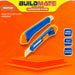BUILDMATE Wadfow Snap-Off Blade Knife Cutter with Flat Push Button Hand Tool SOLD PER PIECE WSK2913 / WSK3909 / WSK4928 / WSK4918 - WHT