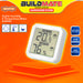 BUILDMATE Wadfow Digital Humidity & Temperature Meter Air Wind Hygrometer Thermometer WTM1501 - WHT