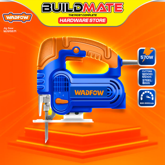 BUILDMATE Wadfow Electric Jigsaw 570W Wood Cutter Machine Woodworking Power Tools WJS15571 - IPT