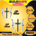BUILDMATE Ingco 3"-6" Inch Two Jaws Gear Puller 2000kg - 5000kg Max Force Bearing Removal Car Gear Wheel Pullers - IHT