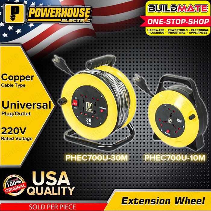 Wheelmate Extension Support BUILDMATE Powerhouse Electric Extension Wheel 10M / 30M / 50m Universa ...
