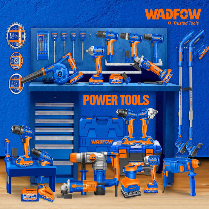 WADFOW Spray Gun 550W for Painting Projects, 800ml Stainless Container WEG2A51 WPT - BUILDMATE