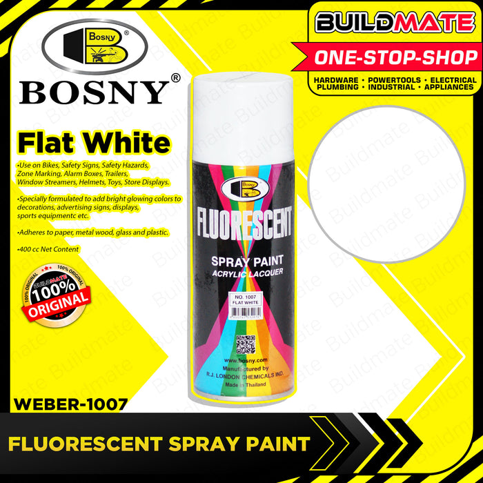 BUILDMATE Weber / Bosny Auto Spray Paint 400ml Fast Drying Pure Acrylic Color Sprayer Paint