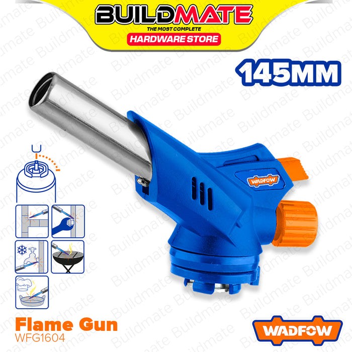 BUILDMATE Wadfow Flame Gun 145mm-195mm Burner Multi-Purpose Butane Gas Torch Heating SOLD PER PIECE WFG1602 / WFG1604 / WFG2602 - WHT