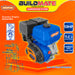 BUILDMATE Wadfow 4-Stroke Gasoline Engine 13.0HP Air Cooled Petrol Internal Combustion Engines with Oil Alert Function WGNAA188Q - WPT