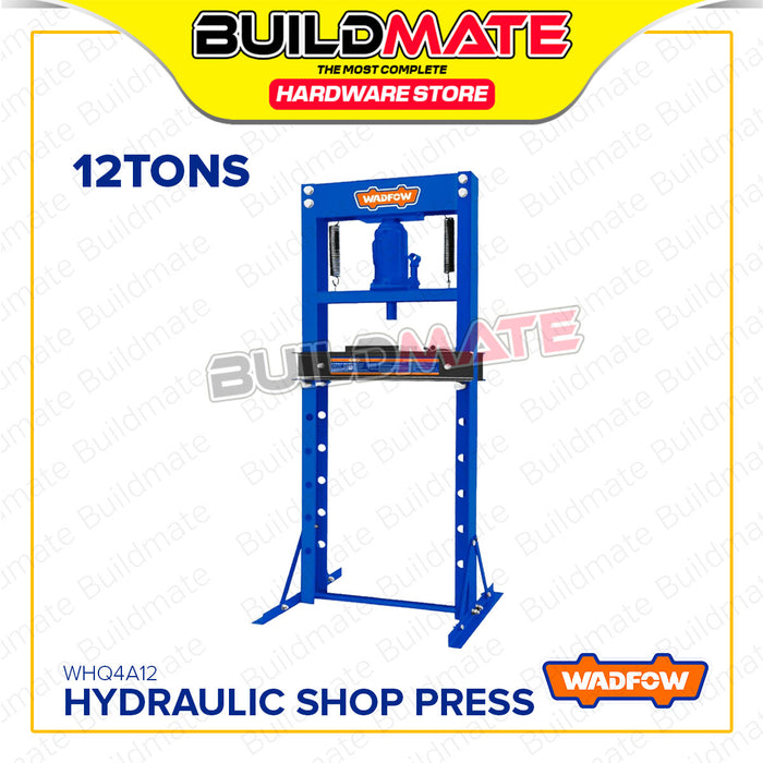 BUILDMATE Wadfow Hydraulic Shop Press 12T / 20T / 30T Manual Workshop Hydraulic Press Machine Repair Tool SOLD PER PIECE - WHT