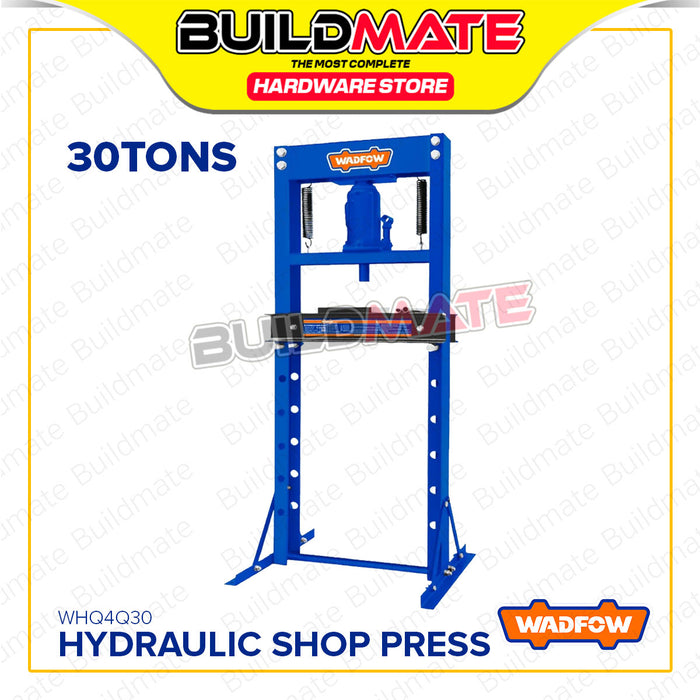 BUILDMATE Wadfow Hydraulic Shop Press 12T / 20T / 30T Manual Workshop Hydraulic Press Machine Repair Tool SOLD PER PIECE - WHT