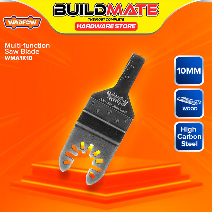 BUILDMATE Wadfow Multi-function Saw Blade 10MM - 87MM for Multitools HCS / BIM for Wood Metal - WHT
