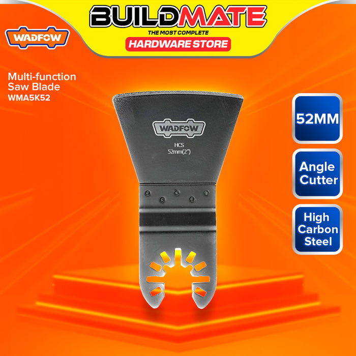 BUILDMATE Wadfow Multi-function Saw Blade 10MM - 87MM for Multitools HCS / BIM for Wood Metal - WHT