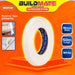 BUILDMATE Wadfow Masking Tape 12mm - 48mm Adhesive White Colored Tape For Painting and General Masking Applications SOLD PER PIECE - WHT