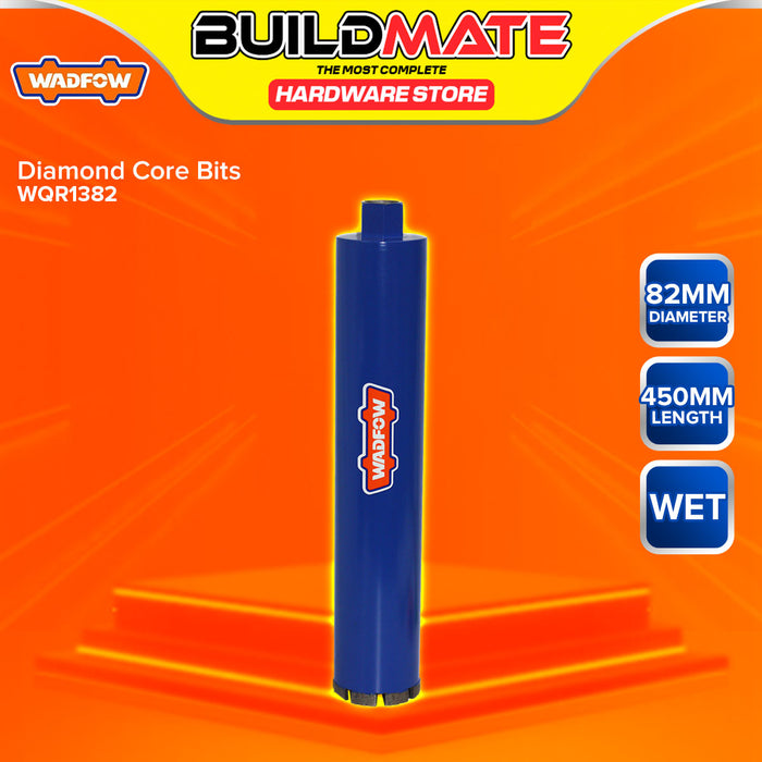 BUILDMATE Wadfow Diamond Core Bits 28mm-152mm Wet Core Bore Hole Drilling Bits Coring Drill Concrete Cutting Tools SOLD PER PIECE - WHT