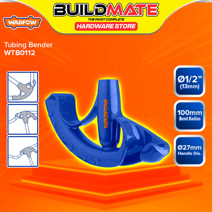 BUILDMATE Wadfow Tubing Bender 13mm-25mm Portable Nodular Cast Iron Manual Hand  Pipe Bending Tube Forming Tool SOLD PER PIECE - WHT