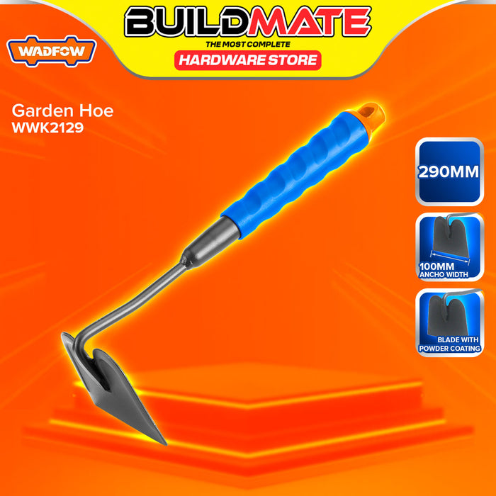BUILDMATE Wadfow Mini Garden Hoe 290mm Weeding Puller Grass Shovel Weed Root Soil Tiller Remover Lawn Digging Cultivator Tool - WHT