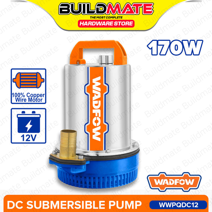 BUILDMATE Wadfow Submersible Pump 170W / 240W Cleaning Water Transfer Copper Wire Motor for Agriculture SOLD PER PIECE WWPQDC12 / WWPQDC24  - WCPT