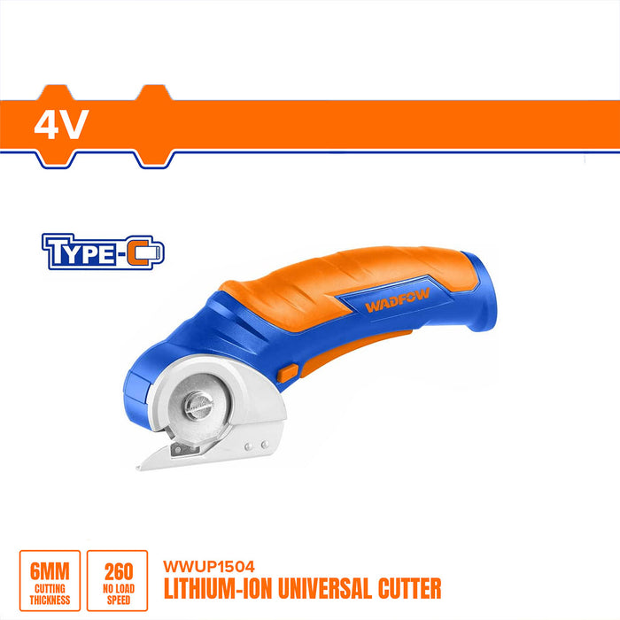 BUILDMATE Wadfow 4V Li-Ion Universal Cutter Charging via USB type-C cable WWUP1504 - WCPT