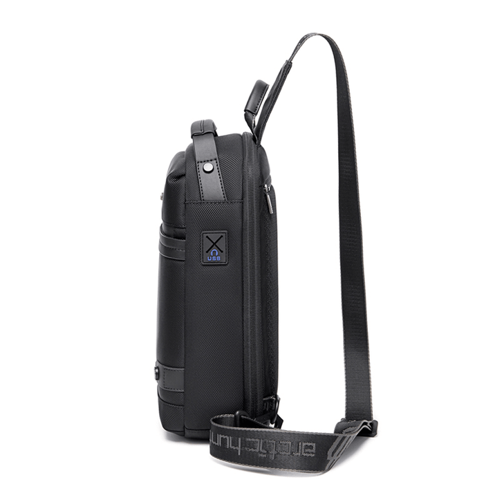 Arctic Hunter Crossbody Sling Bag | Water-Resistant Casual Travel Bag for Men & Women | Lightweight Nylon Design -XB00141 -BUILDMATE-