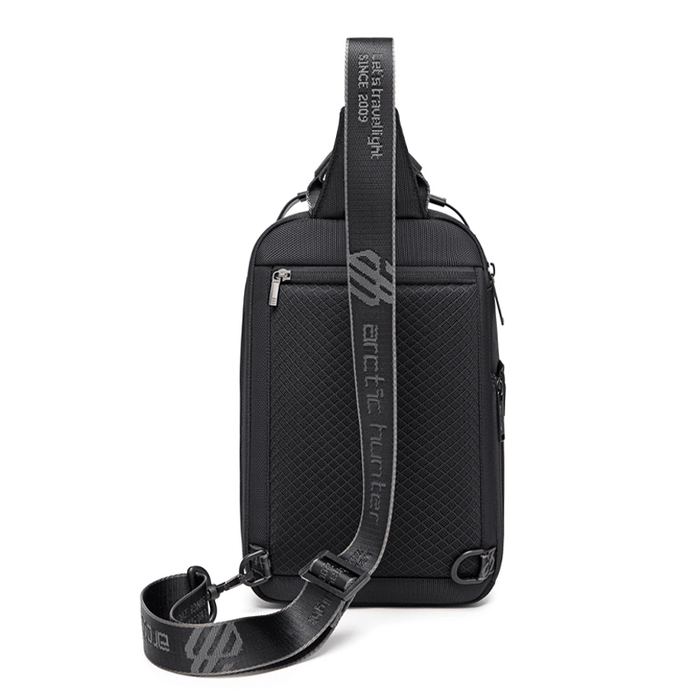 Arctic Hunter Crossbody Sling Bag | Water-Resistant Casual Travel Bag for Men & Women | Lightweight Nylon Design -XB00141 -BUILDMATE-