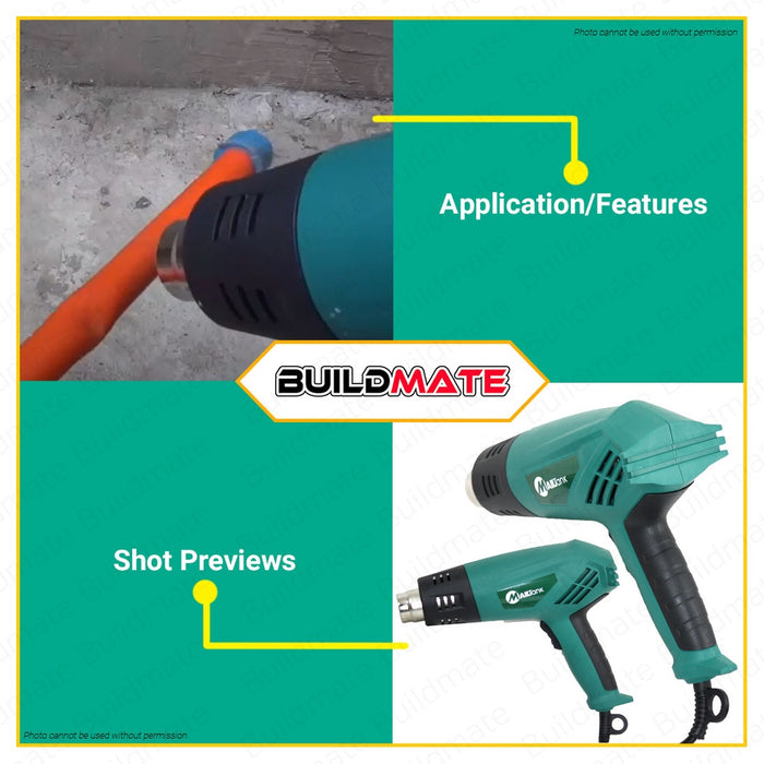 MAILTANK 2000W Hot Air Gun Heat Gun Shrink Sealer SH28 •BUILDMATE•