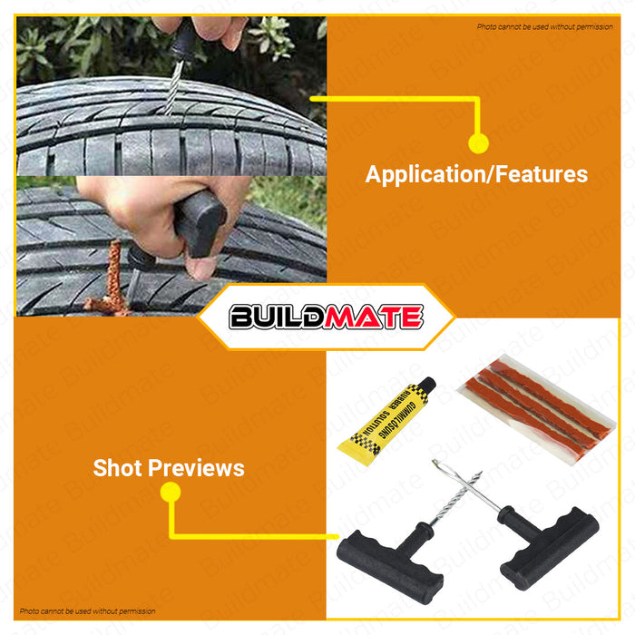 PROMAN Germany Tubeless Tire Wheel Repair Tool Kit for Bike Bicycle Motorcycle PT-BT001 •BUILDMATE•