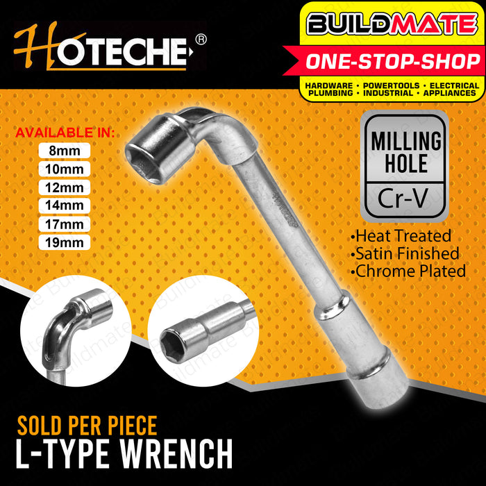Hoteche L-Type Wrench 8mm/10mm/12mm/14mm/17mm/19mm SOLD PER PIECE •BUILDMATE• 