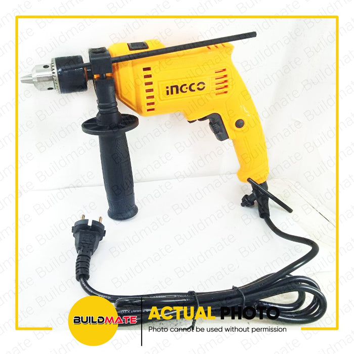 COMBO INGCO Angle Grinder 750W AG70012 + Impact Hammer Drill 680W ID6808 Set Kit Bundle • IPT