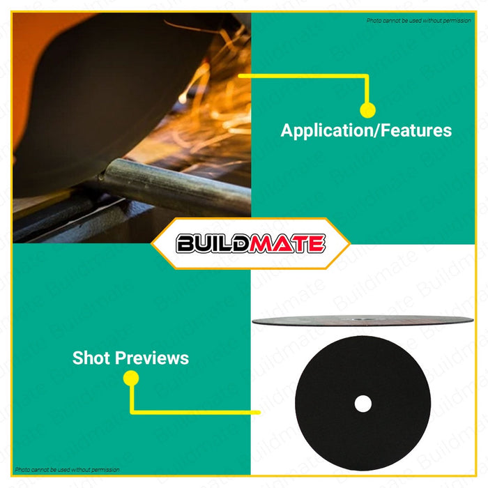 [4PCS] MAILTANK Cut Off Cutting Wheel Disc 7" 180mm x 1.2 •BUILDMATE•