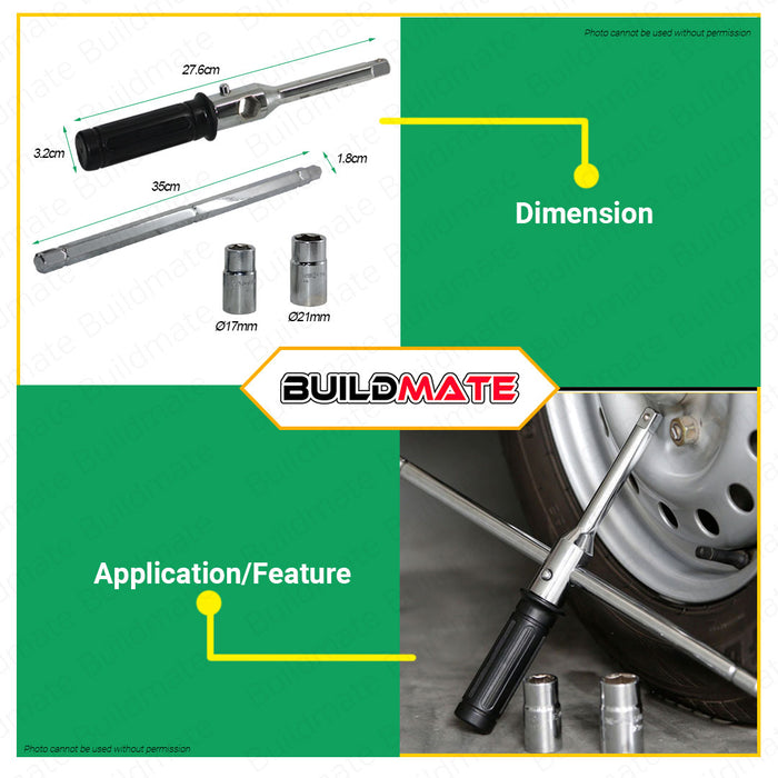 HOYOMA JAPAN Combined Tire Wrench  •BUILDMATE• HYMHT