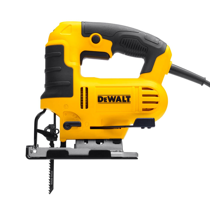 BUILDMATE x DEWALT 650W Portable Jigsaw | 500–3200 SPM, 20mm Stroke, 45° Bevel, 85mm Wood Cut DWE349-B1