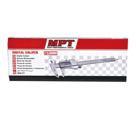 MPT 6" inches Digital Caliper MHE03003 HT • MOST PROFESSIONAL TOOLS •