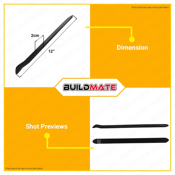 MEGA Tire Lever 300MM Tire Spoons Iron Tire Bike Tire Removal Metal Repair Tube Changing Tool Tire Repair Tool for Motorcycles Electric Bicycles MTL300 •BUILDMATE•