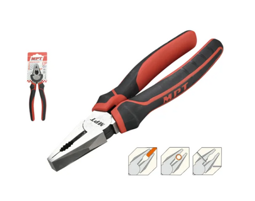 MPT 8" Carbon Steel Combination Plier MHB01004-8 HT • MOST PROFESSIONAL TOOLS •