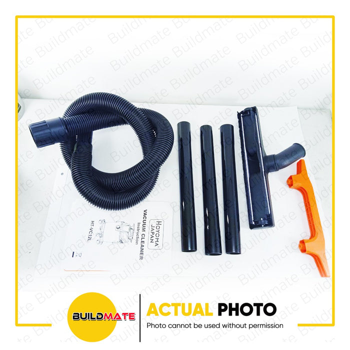 PROMAN | HOYOMA  12L 1200W 3 IN 1 Wet & Dry Vacuum Cleaner •BUILDMATE•