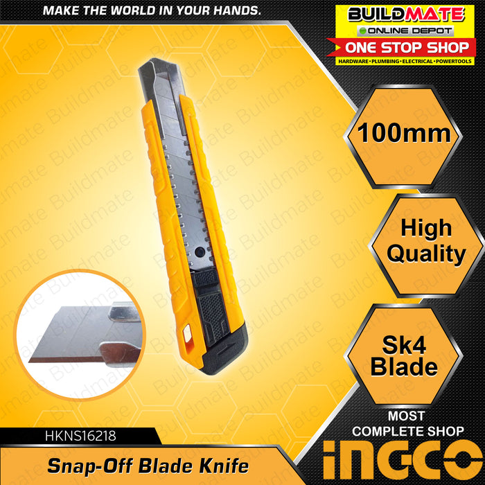INGCO Snap-Off Blade Knife HKNS16218 •BUILDMATE• IHT