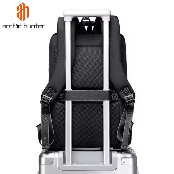 Arctic Hunter 15.6" Laptop Travel Business Backpacks | Large Capacity | School Student Bag | Male Luxury Luggage | Tote Bags -B00477 -BUILDMATE