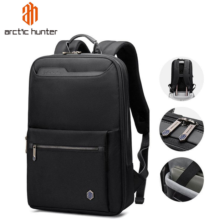 Arctic Hunter Business Laptop Backpack | 15-inch Expandable Shoulder bag for School College Office and Travel | B00410 -BUILDMATE-