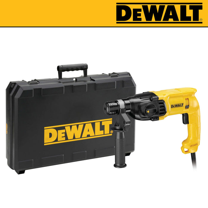 BUILDMATE x DEWALT 22mm SDS+ 3-Mode Hammer Drill | 711W, 2.1J Impact, 0–5680 BPM D25033K-B1