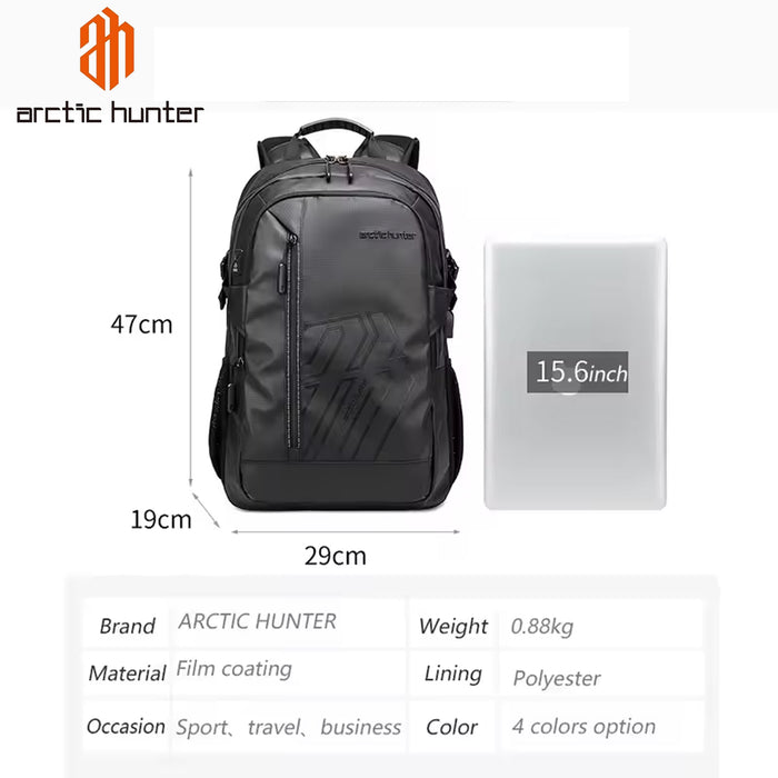 Arctic Hunter Large Capacity | Business Backpack | Notebook 15.6 Inch | Computer Backpack | B00387 -BUILDMATE-
