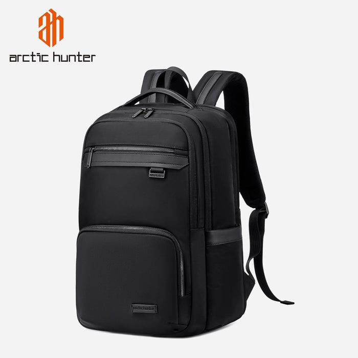 Arctic Hunter 15.6 Inches Laptop Backpack | Water Resistant | Polyester Fabric - B00807-BLK -BUILDMATE-