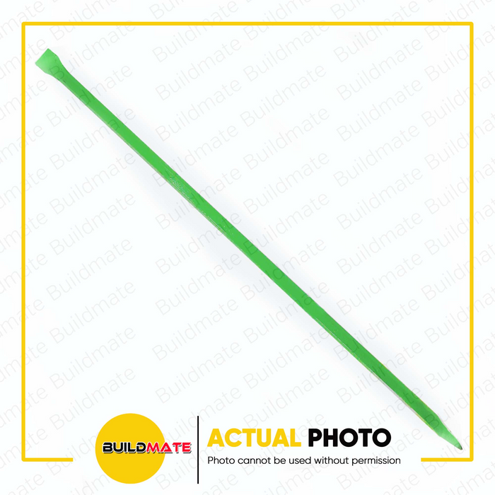 HOYOMA Digging Bar 1" Inch x 1.2m Heavy Duty Wrecking Bar With Heat-Threated Steel For Prying Large Rocks HTDB12  •BUILDMATE•