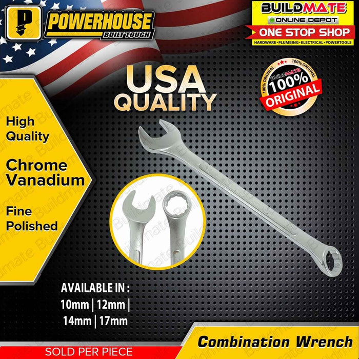 POWERHOUSE Combination Wrench Chrome Vanadium SOLD PER PIECE •BUILDMATE• PHHT