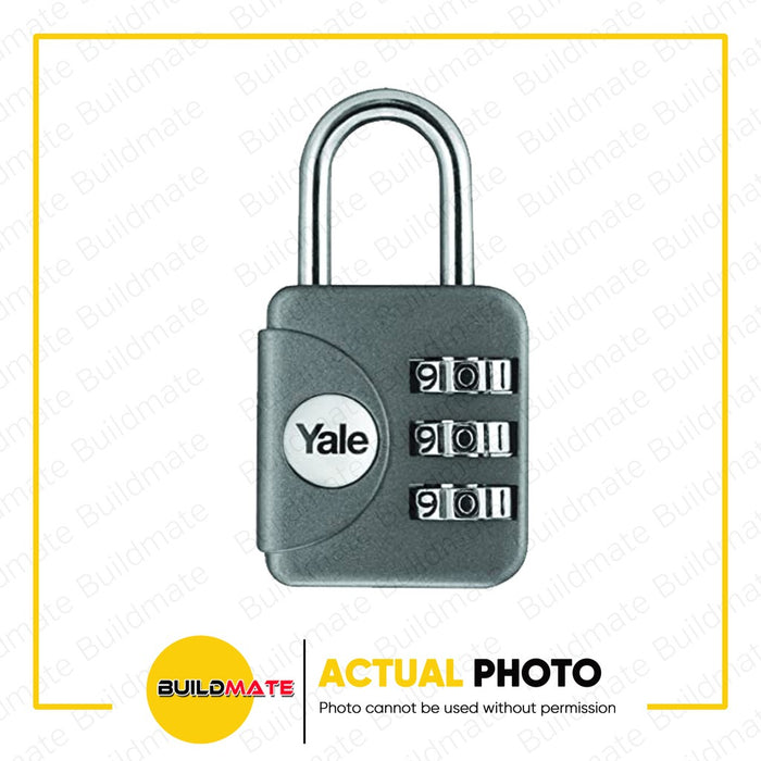YALE Luggage Padlock Yellow | Blue | Gray | Red SOLD PER PIECE •BUILDMATE•