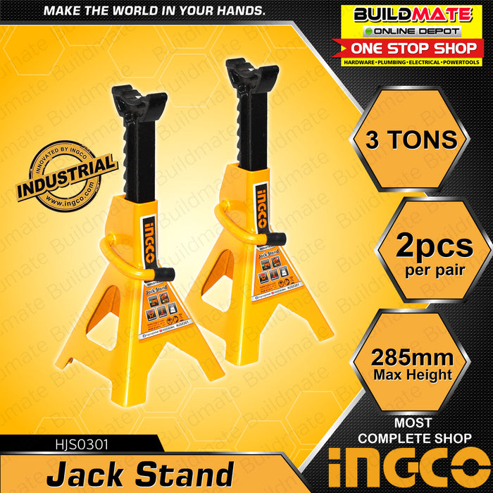 INGCO Jack Stand 3 Tons HJS0301 •BUILDMATE• IHT