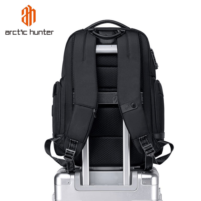 Arctic Hunter Premium Business Travel Backpack | Light Weight | 15.6″ Laptop Fittable | Water Repellant Material -B00682 -BUILDMATE-